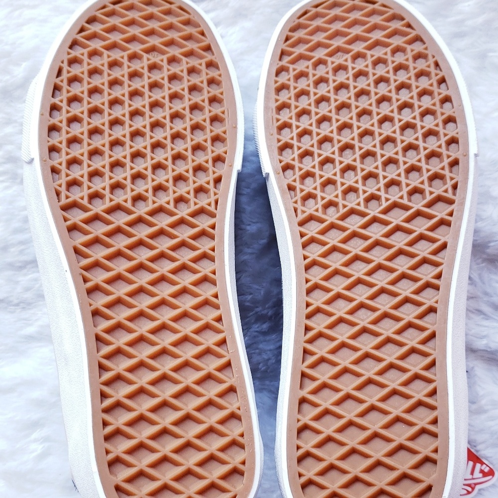 Womens Sk8 Hi Reissue Leather Flannel Violet - Picture 5 of 7